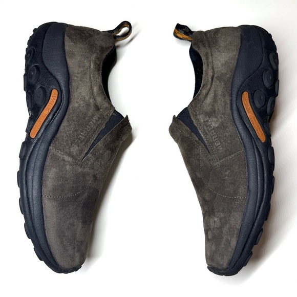 Merrell Men's Jungle Suede Moc Shoes Dark Brown Suede Slip-Ons Size- 13 - Picture 10 of 10